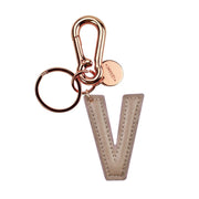 Porte-Clés avec Lettre Initiale - V / Rose Gold - My Initial
