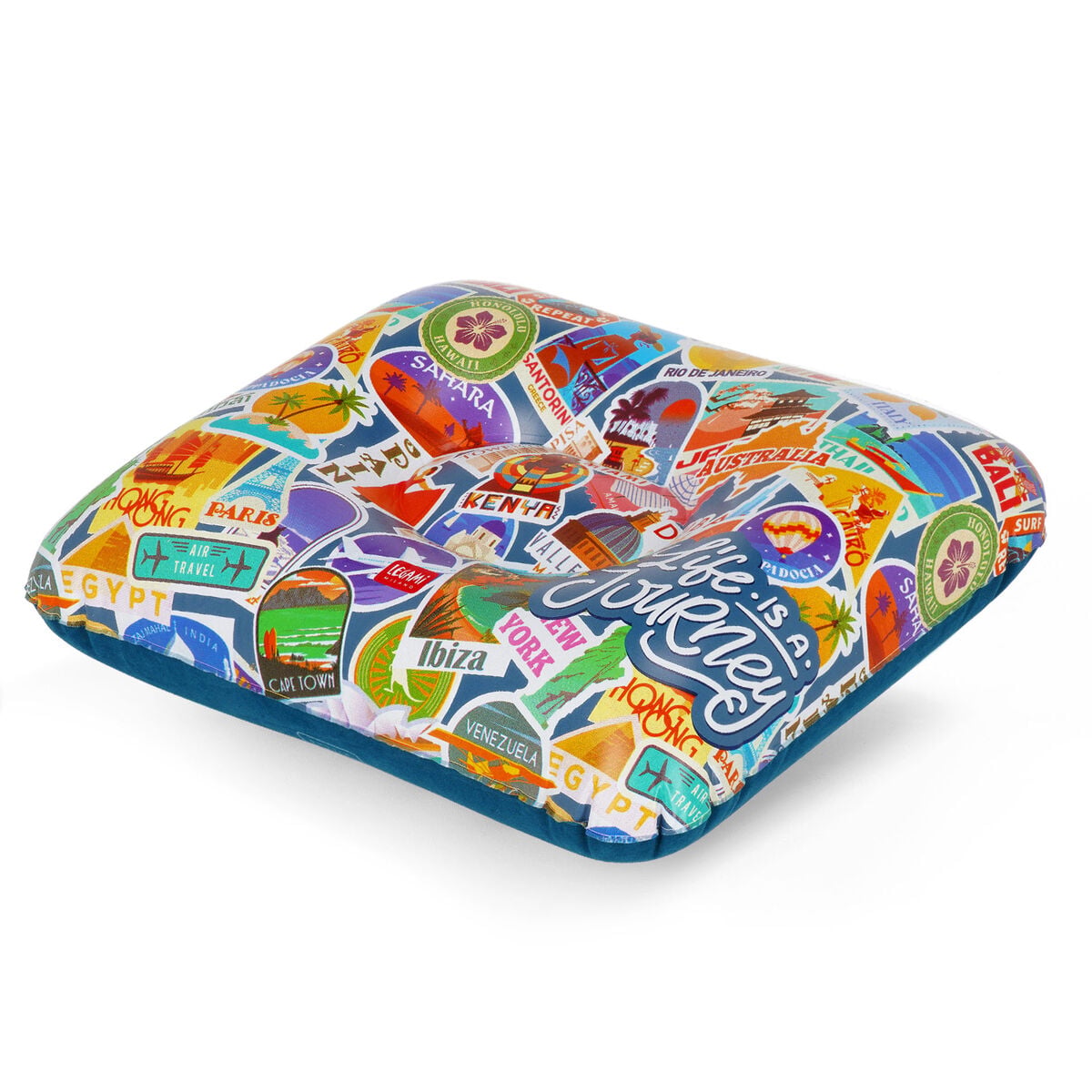 Coussin Gonflable Travel Stickers - Inflatable Pillow