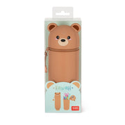Trousse 2 en 1 en Silicone Teddy Bear « Dream Big » - Kawaii