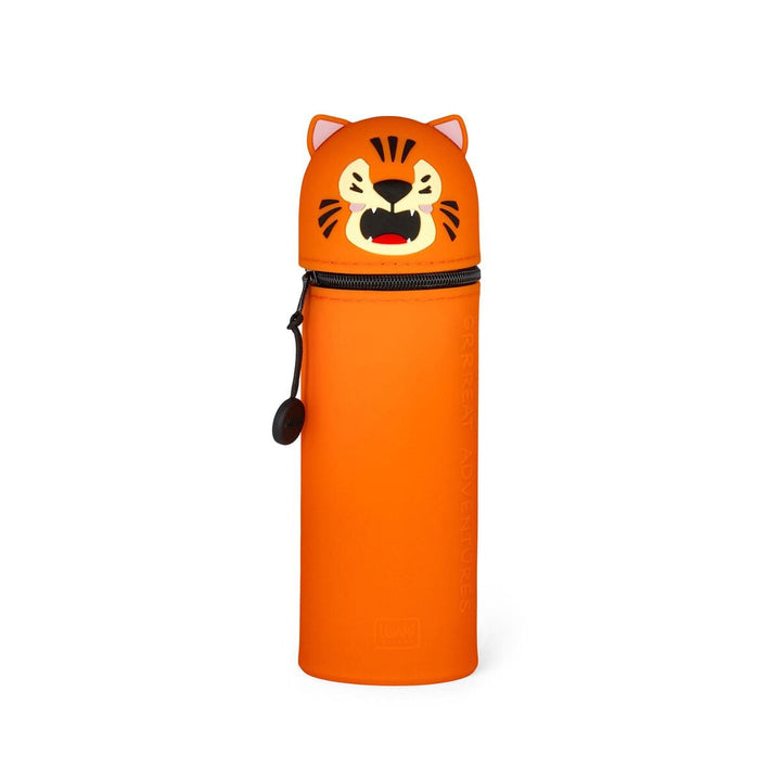 Trousse 2 en 1 en Silicone Tiger « Aventures grreat » - Kawaii