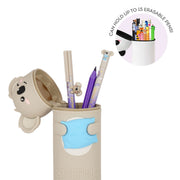 Trousse 2 en 1 en Silicone Koala « Sleeping la Vida Loca » - Kawaii