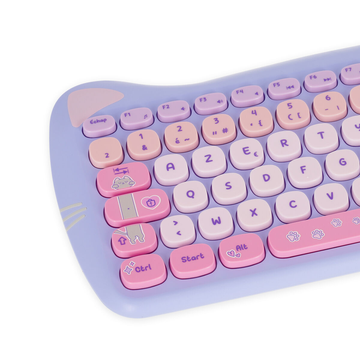 Ensemble Clavier et Souris Sans Fil - Meow