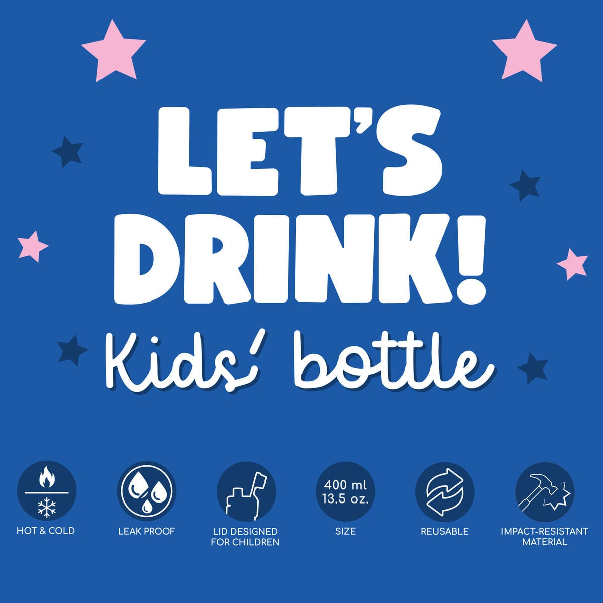Gourde pour Enfant Unicorn - Let’s Drink!