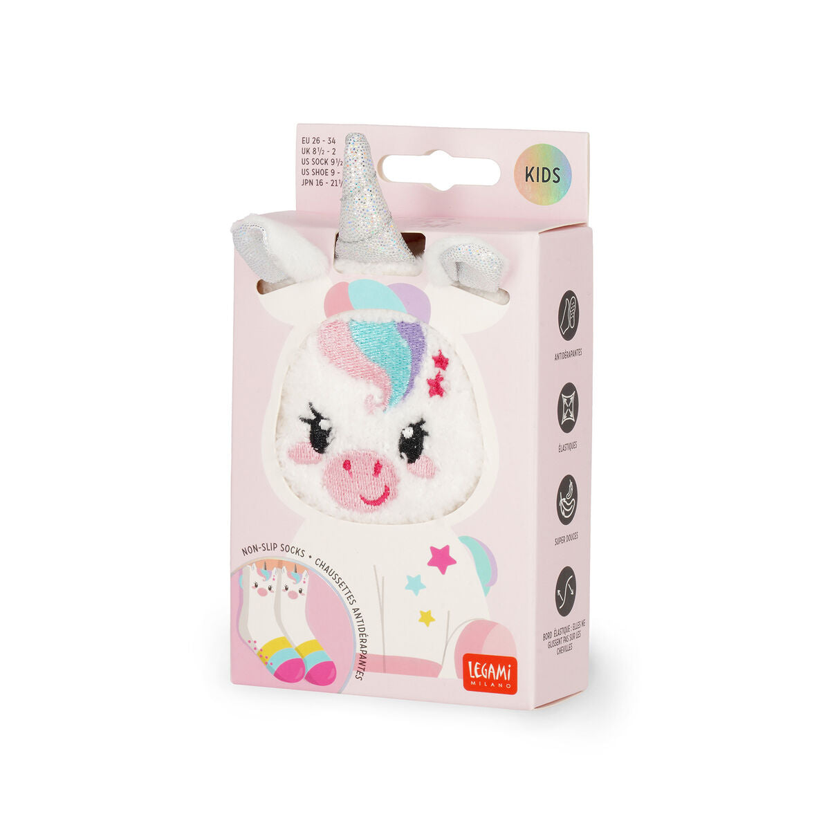 Chaussettes Antidérapantes Enfant Unicorn - It's a Match!