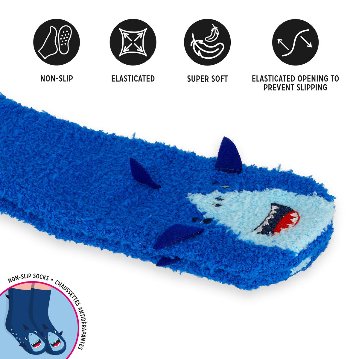 Chaussettes Antidérapantes Enfant Shark - It's a Match!