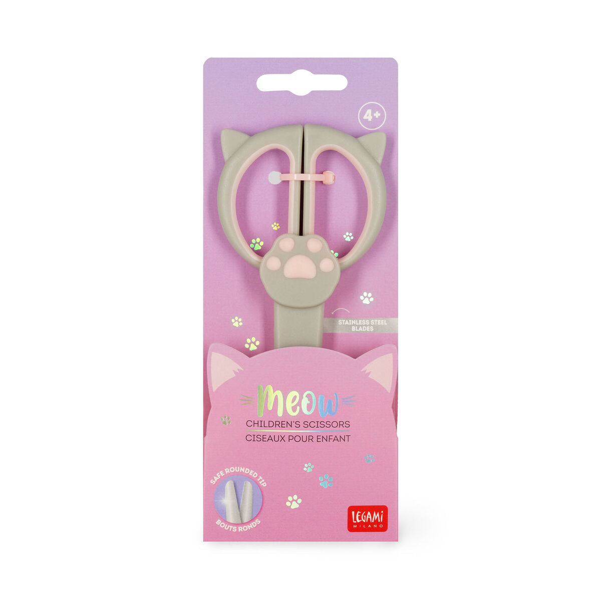 Ciseaux pour Enfant à Bout Rond Kitty - Meow