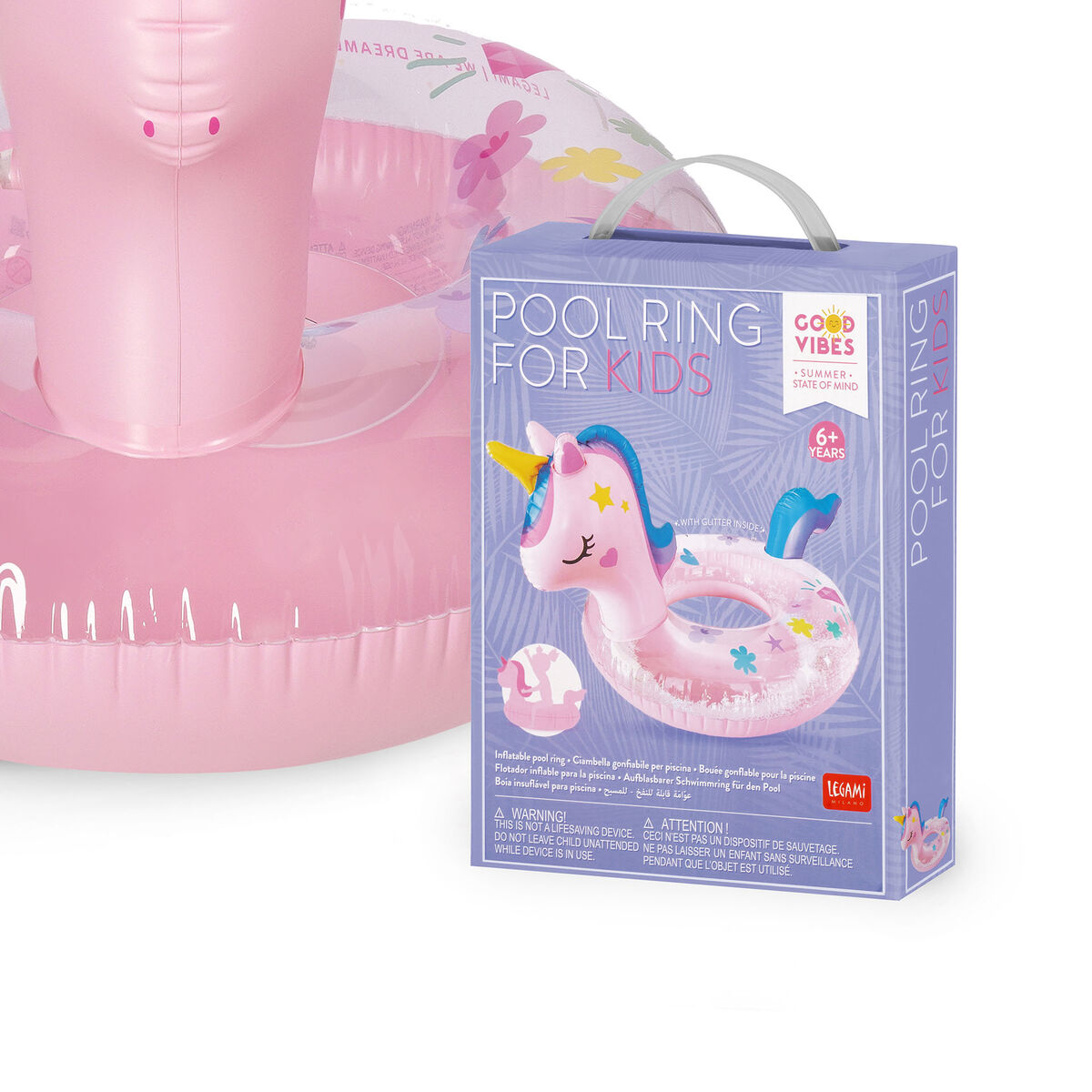 Bouée Gonflable Taille Enfant Pour la Piscine - Unicorn - Pool Ring