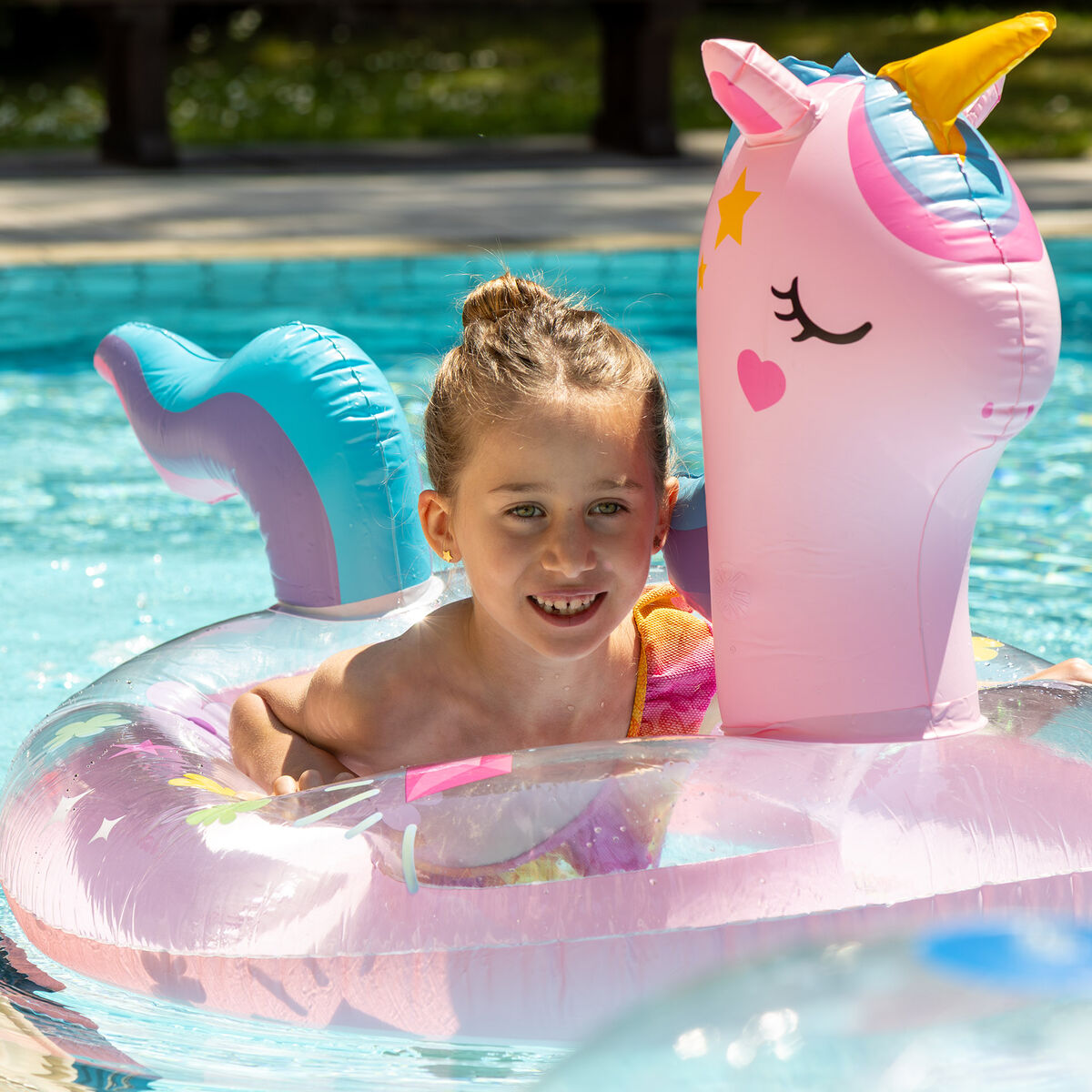 Bouée Gonflable Taille Enfant Pour la Piscine - Unicorn - Pool Ring