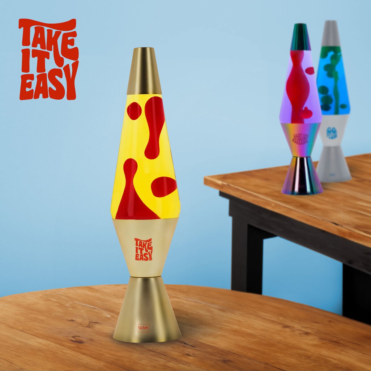 Lampe à Lave Gold - Magmastic!