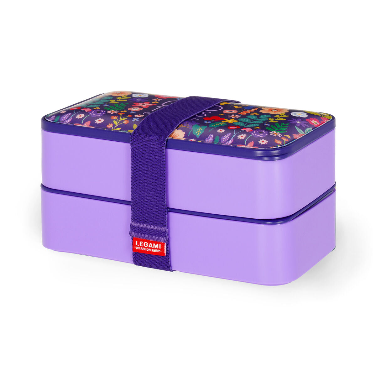 Boîte Repas 1200 ml - Fleurs - Boîte à déjeuner