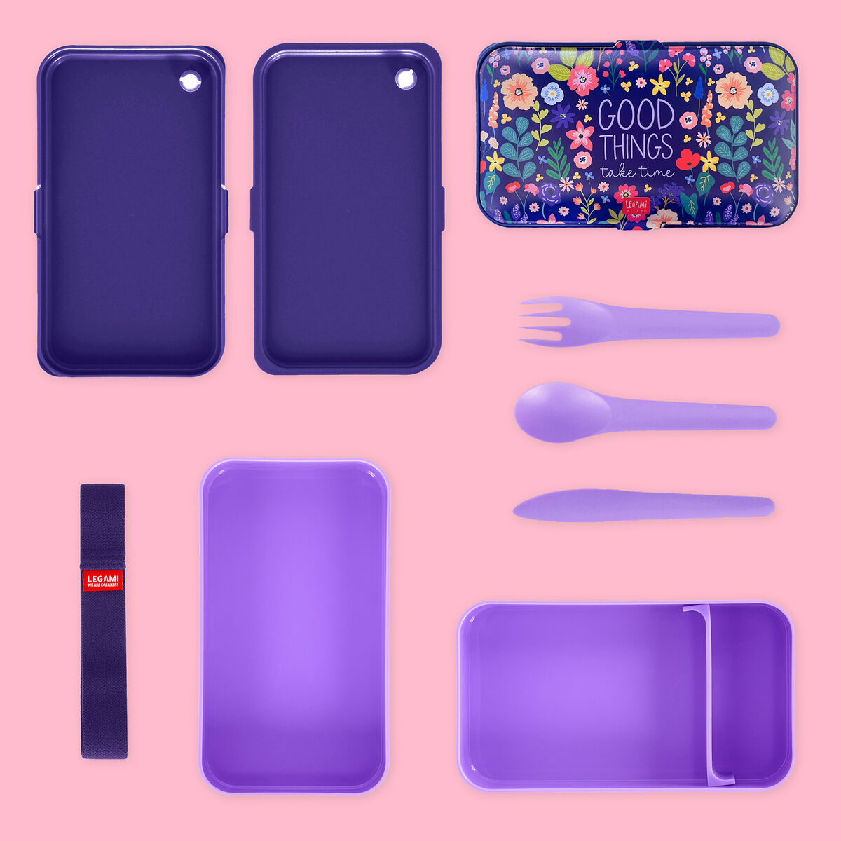Boîte Repas 1200 ml - Flowers - Lunch Box