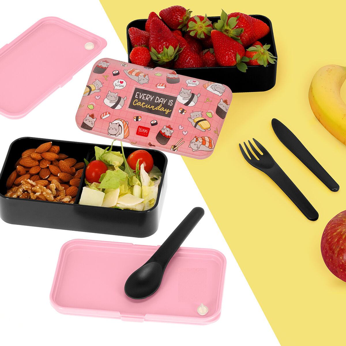 Boîte Repas 1200 ml - Sushi Cat - Lunch Box