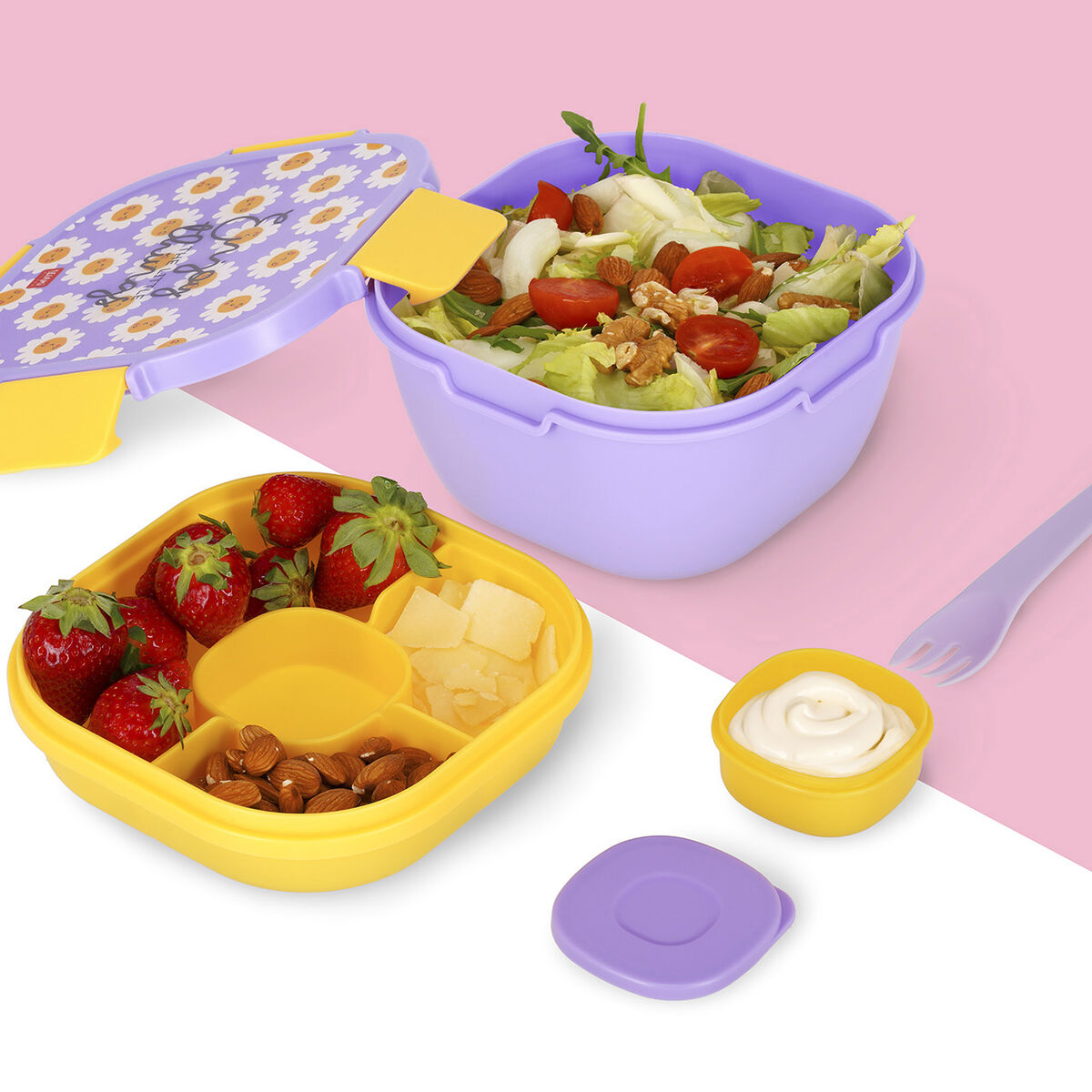 Boîte Repas 1700 ml - Daisy - Lunch Box