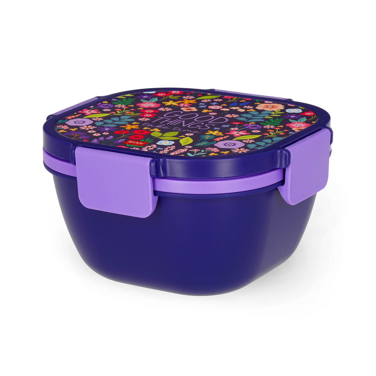 Boîte Repas 1700 ml - Fleurs- Boîte à déjeuner