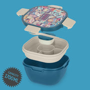 Boîte Repas 1700 ml - Flowers- Lunch Box