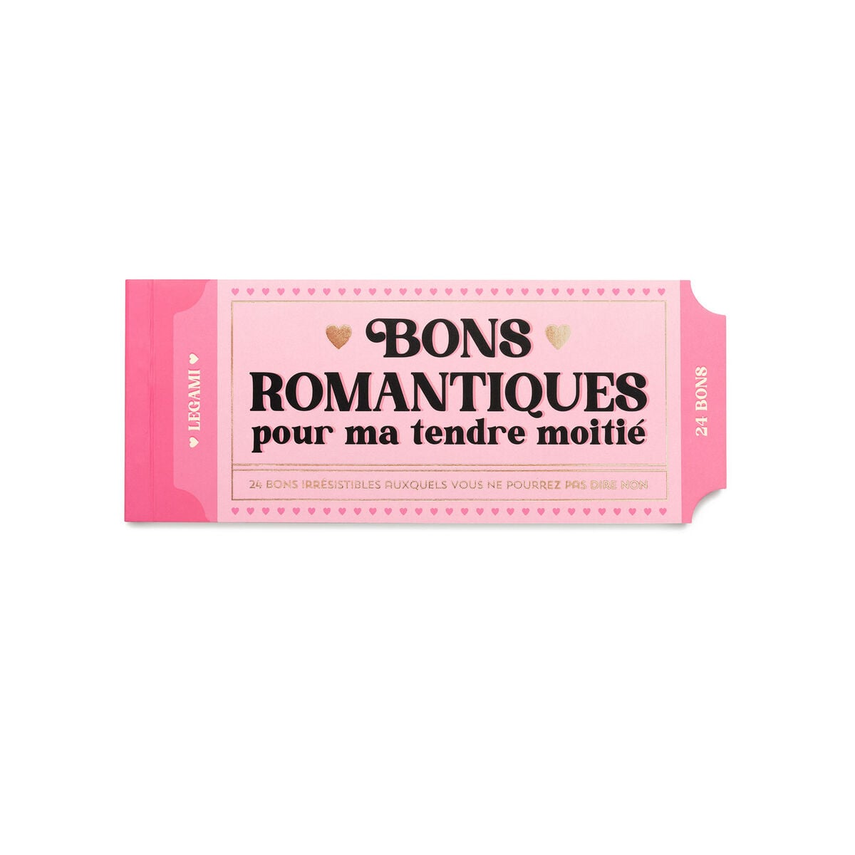 Carnet de 24 Bons Romantiques - English - Bons cadeaux