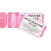Carnet de 24 Bons Romantiques - Français - Gift Vouchers
