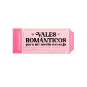 Carnet de 24 Bons Romantiques - Espagnol - Bons cadeaux