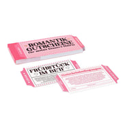 Carnet de 24 Bons Romantiques - Allemand - Gift Vouchers
