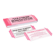 Carnet de 24 Bons Romantiques - Portugais - Gift Vouchers