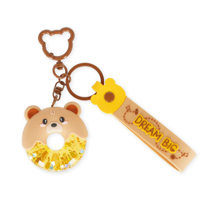 Porte-clés avec Liquide - Shake a Wish - Teddy Bear