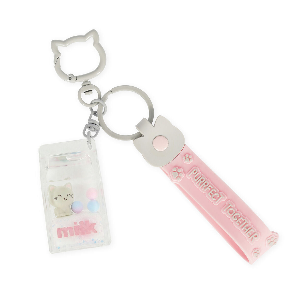 Porte-clés avec Liquide - Shake a Wish - Kitty