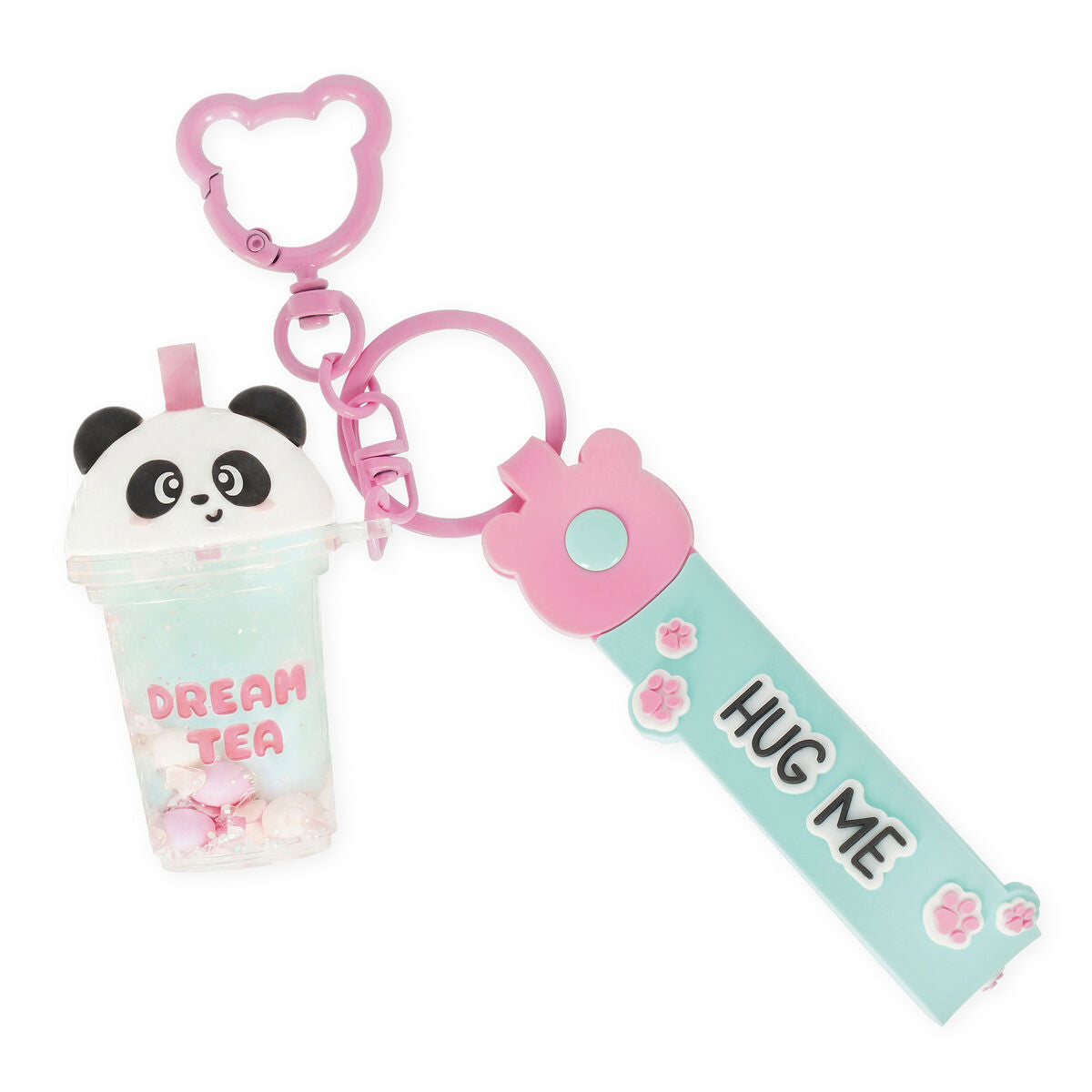 Porte-clés avec Liquide - Shake a Wish - Panda