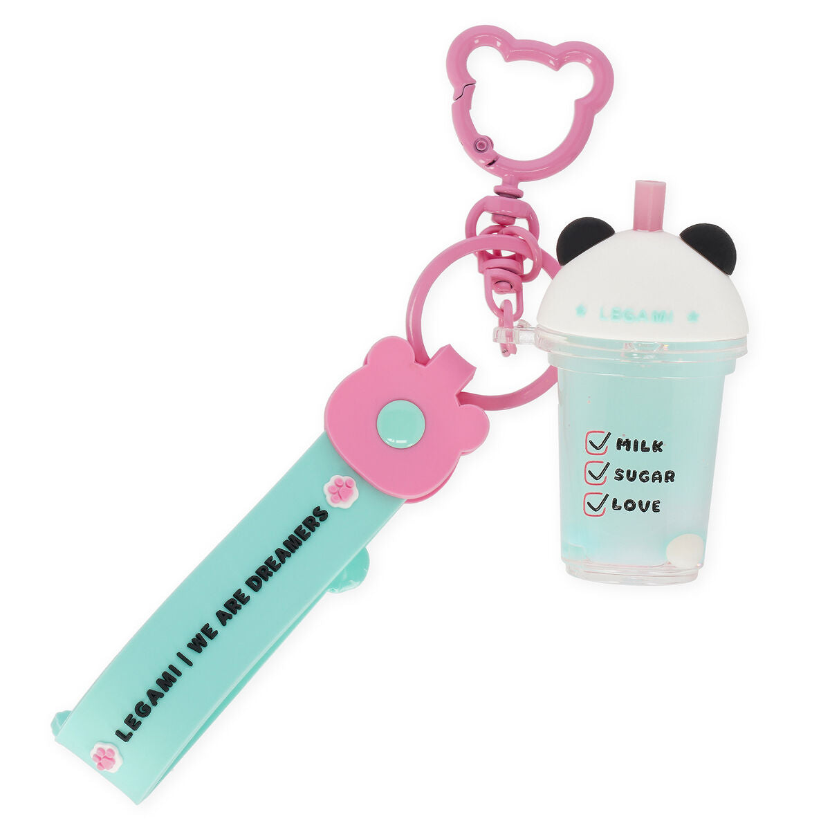 Porte-clés avec Liquide - Shake a Wish - Panda