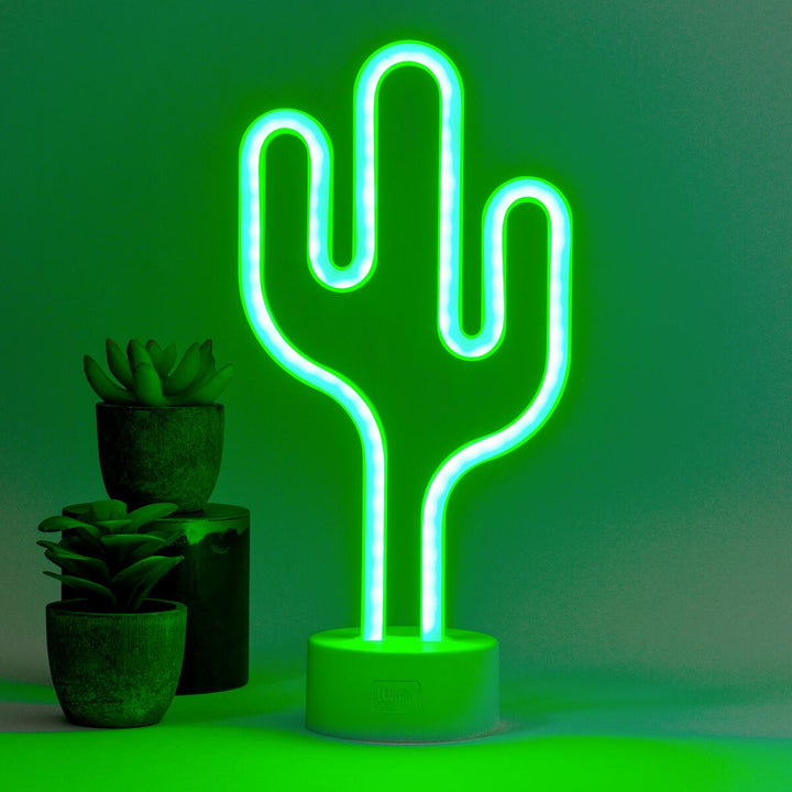 LED-Lampe mit Neoneffekt - Cactus - C'est un signe