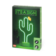 LED-Lampe mit Neoneffekt - Cactus - It's a Sign
