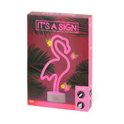 Lampe LED à Effet Néon - Flamingo - It's a Sign