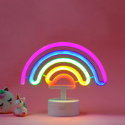 Lampe LED à Effet Néon - Rainbow - C'est un signe