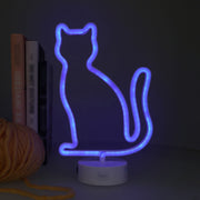 Lampe LED à Effet Néon - Kitty - C'est un signe