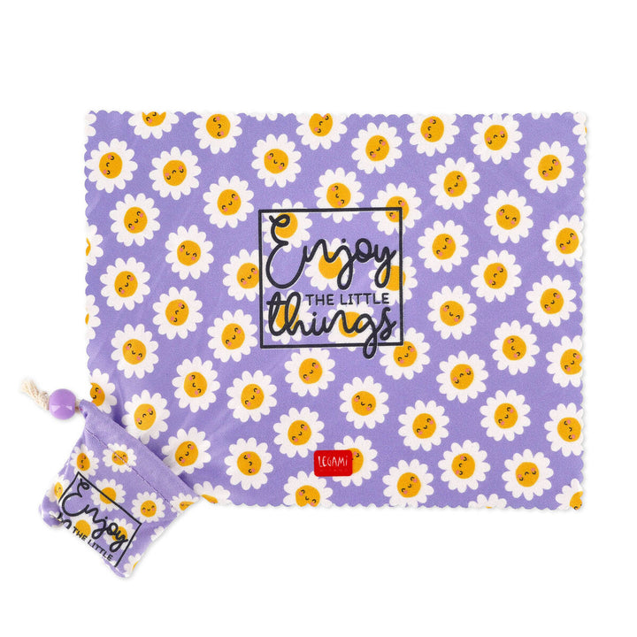 Mousseline de Nettoyage Lentille Optique et Ecran Daisy - SOS Regardez-moi