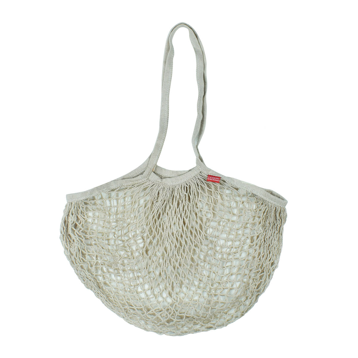 Sac en Maille de Coton Beige - Sac en mailles de coton