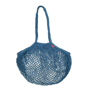 Sac en Maille de Coton Bleu - Sac en mailles de coton