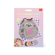 Set de 6 Dessous de verre - The Coaster Club - Kitty
