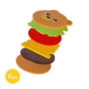 Set de 6 Dessous de verre - The Coaster Club - Teddy Bear