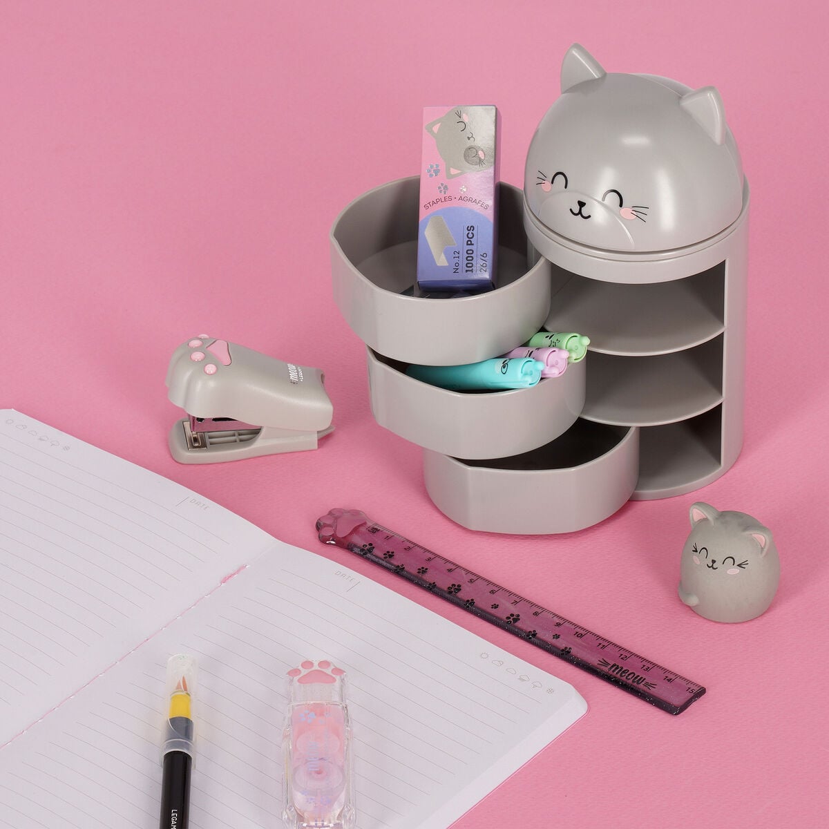 Organiseur de Bureau Kitty - Aww-Rganiser