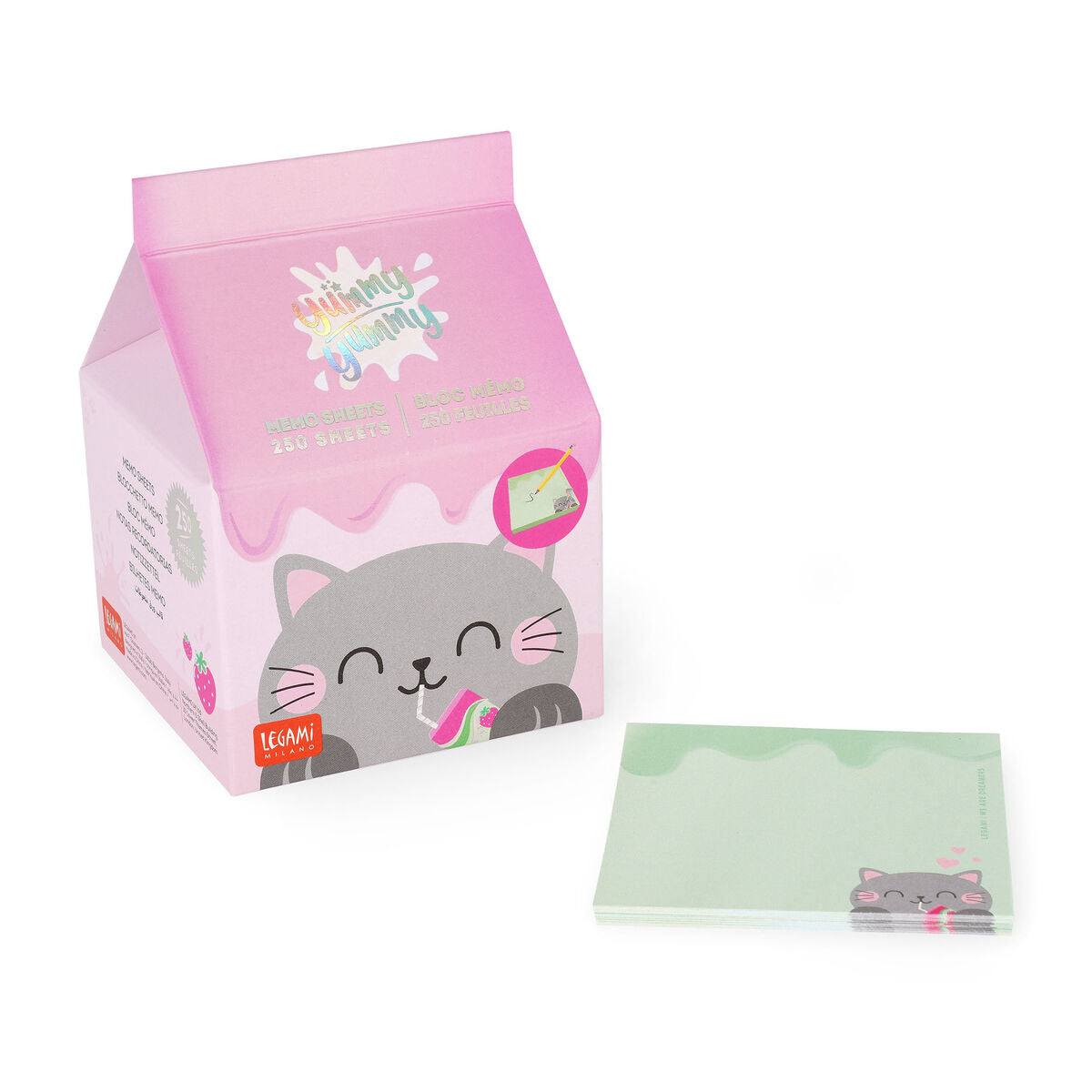 Bloc-Notes Kitty - Yummy Yummy Memo Pad
