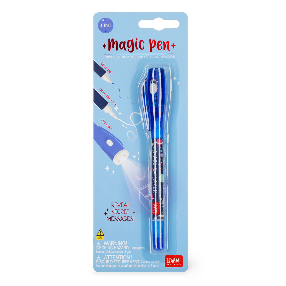 Stylo à Encre Invisible - Space - Magic Pen