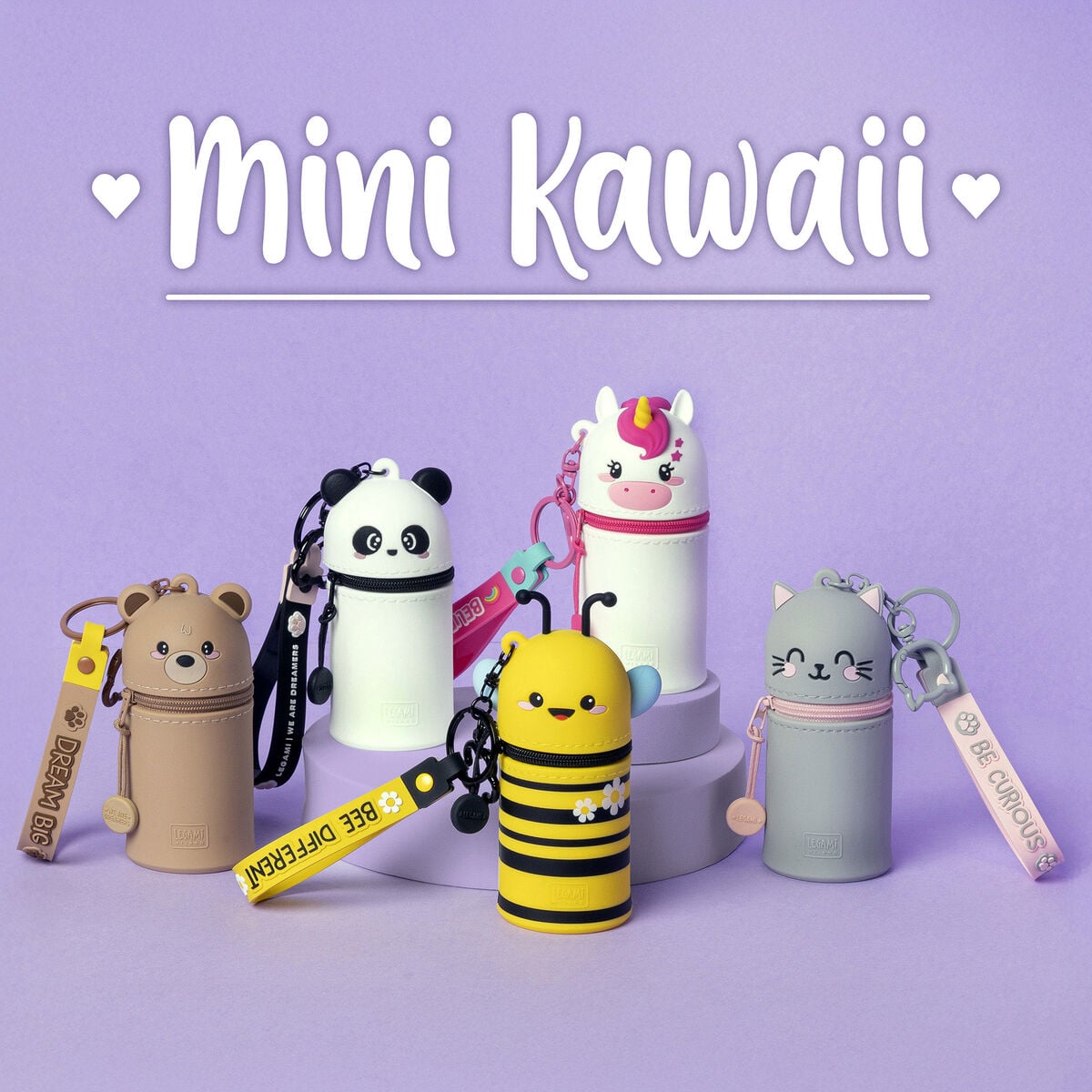 Porte-Monnaie Porte-Clés Bee - Mini Kawaii