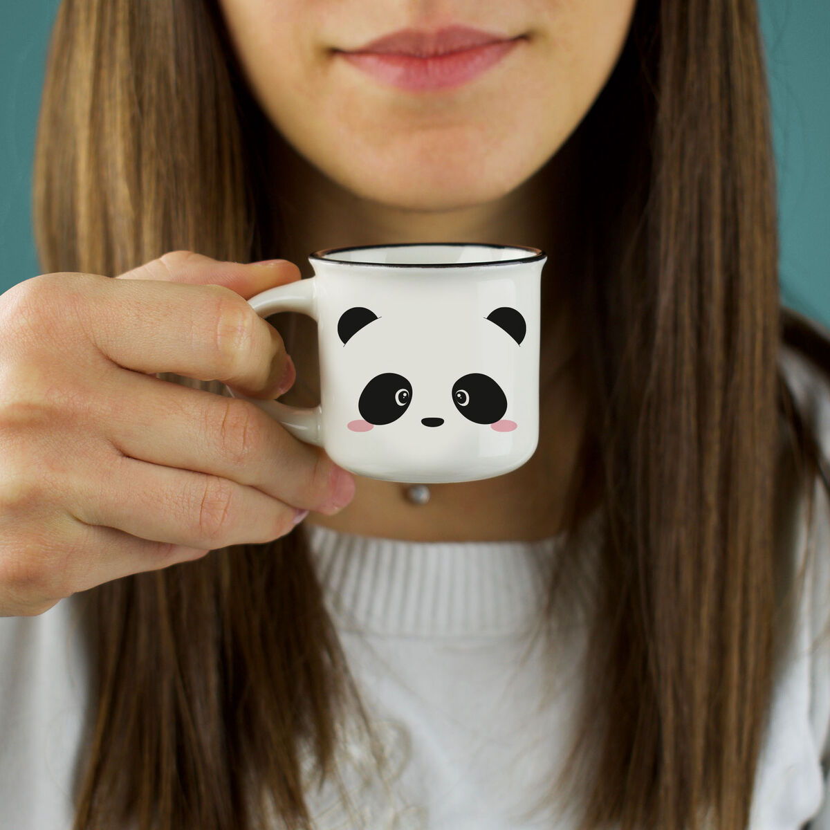 Set de 2 Tasses à Café - Panda - Espresso For Two