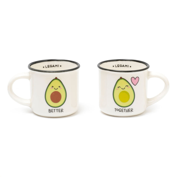 Set de 2 Tasses à Café - Avocat - Espresso For Two