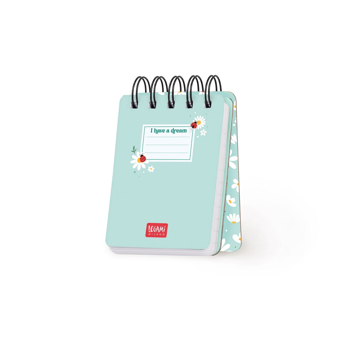 Cahier Ligné à Couverture Rigide Illustrée - Ladybug - Bloc-mémo - Avec Spirale