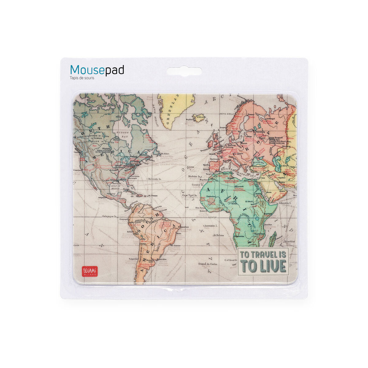 Tapis de Souris Travel Map - Mousepad