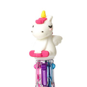Mini Stylo à Bille 4 Couleurs - Unicorn - Mini Magic Rainbow