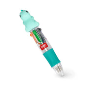 Mini Stylo à Bille 4 Couleurs - Dino - Mini Magic Rainbow