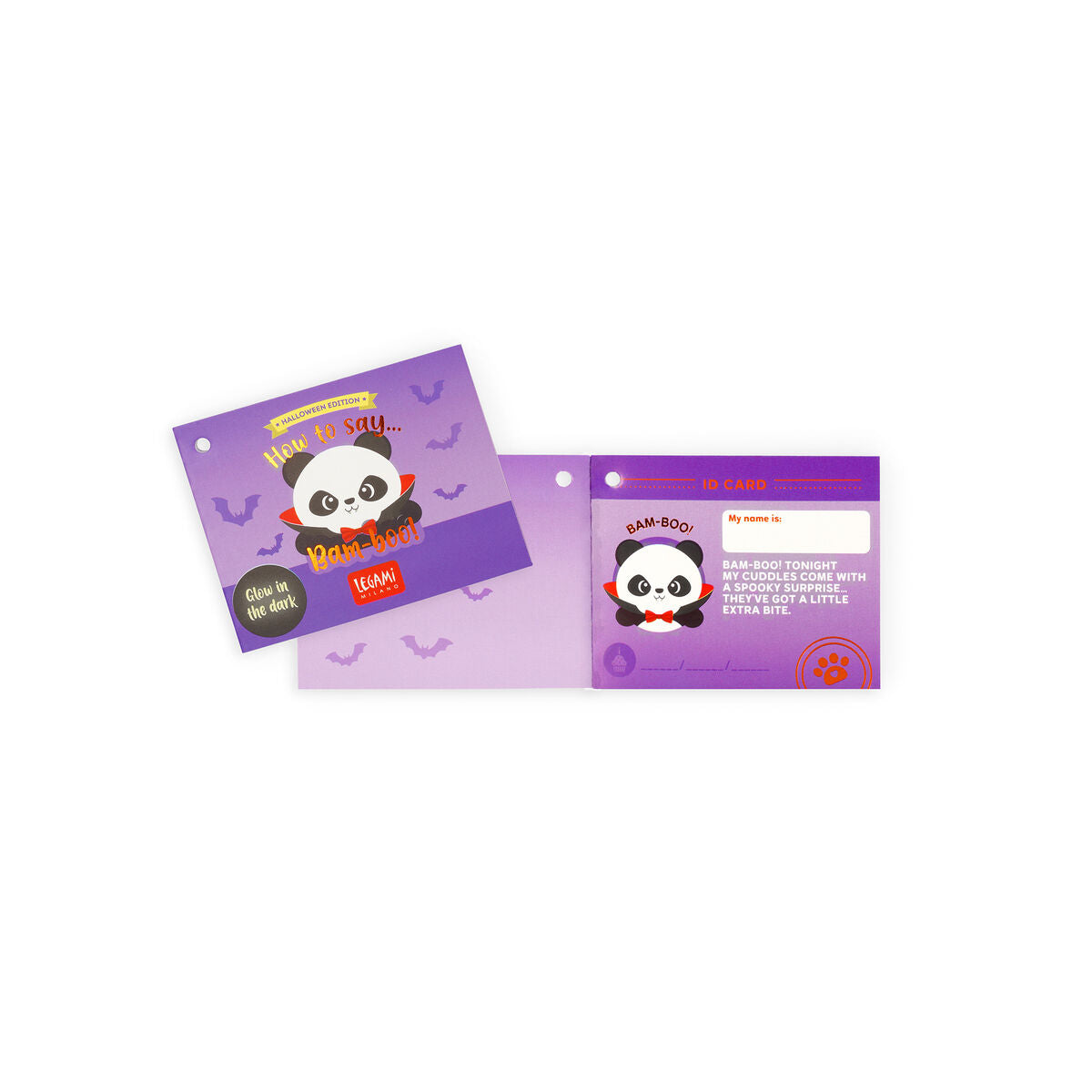 Peluche Panda « Bam-Boo » Halloween - Mini Super Soft!