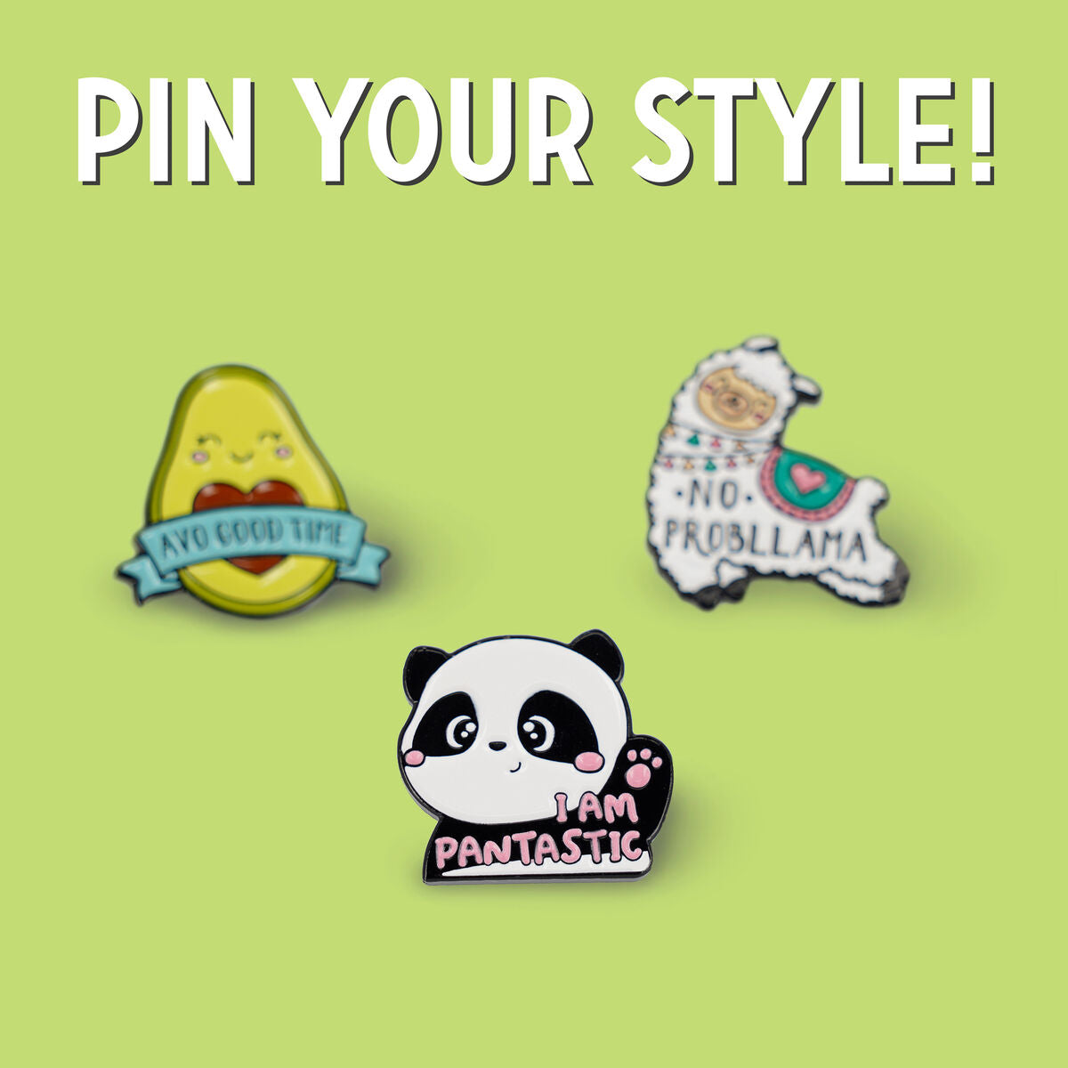 Broche en Métal Émaillé Panda - Pin Your Style!